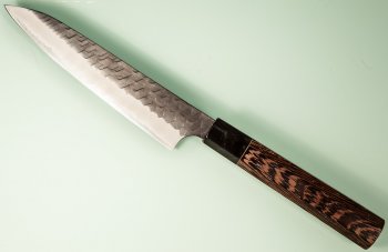 Nigara R2 Kurouchi Tsuchime Wa-Petty 140mm