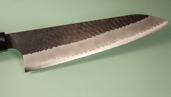 Nigara R2 Kurouchi Tsuchime Wa-Gyuto 200mm