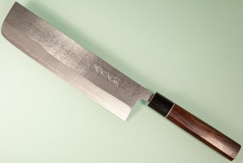 Shiro Kamo R2 Wa-Nakiri 210mm Deluxe