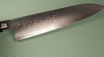 Kiya Hamono VG-10 Damascus Gyuto 200mm