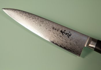 Kiya Hamono VG-10 Damascus Petty 120mm