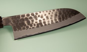 Hinoura Tsuchime Kurouchi Wa-Santoku 170mm