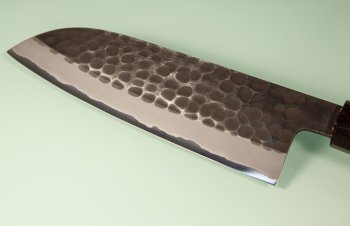 Hinoura Tsuchime Kurouchi Wa-Santoku 170mm