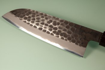 Hinoura Tsuchime Kurouchi Wa-Santoku 170mm