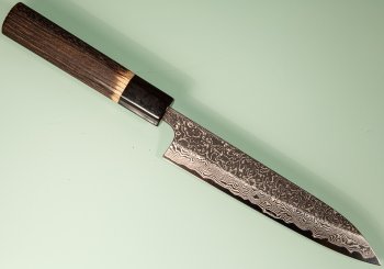 Masashi Kobo Damascus Blackclouds Wa-Petty 150mm