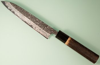 Masashi Kobo Damascus Blackclouds Wa-Petty 150mm