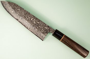 Masashi Kobo Damascus Blackclouds Wa-Gyuto 180mm