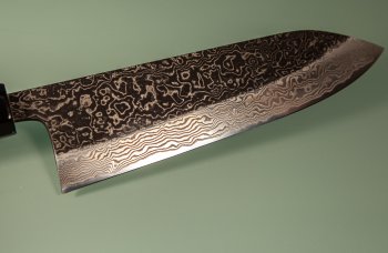 Masashi Kobo Damascus Blackclouds Wa-Gyuto 180mm