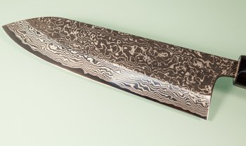 Masashi Kobo Damascus Blackclouds Wa-Gyuto 180mm