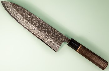 Masashi Kobo Damascus Blackclouds Wa-Gyuto 215mm