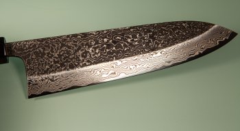 Masashi Kobo Damascus Blackclouds Wa-Gyuto 215mm