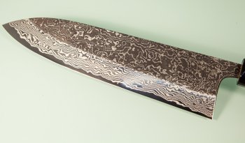 Masashi Kobo Damascus Blackclouds Wa-Gyuto 215mm