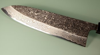 Masashi Kobo Damascus Blackclouds Wa-Gyuto 215mm