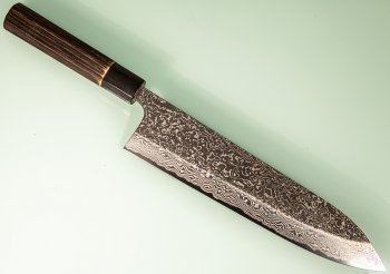 Masashi Kobo Damascus Blackclouds Wa-Gyuto 245mm