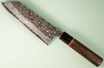 Masashi Kobo Damascus Blackclouds Wa-Bunka 165mm