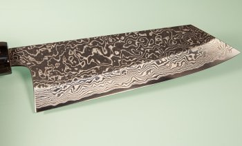 Masashi Kobo Damascus Blackclouds Wa-Bunka 165mm