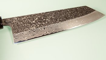 Masashi Kobo Damascus Blackclouds Wa-Kiritsuke 215mm