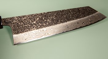 Masashi Kobo Damascus Blackclouds Wa-Kiritsuke 215mm