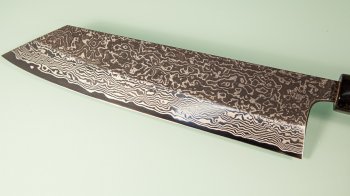 Masashi Kobo Damascus Blackclouds Wa-Kiritsuke 215mm