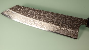 Masashi Kobo Damascus Blackclouds Wa-Kiritsuke 215mm