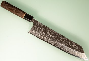 Masashi Kobo Damascus Blackclouds Wa-Kiritsuke 245mm