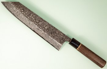 Masashi Kobo Damascus Blackclouds Wa-Kiritsuke 245mm