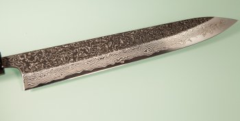 Masashi Kobo Damascus Blackclouds Wa-Sujihiki 245mm