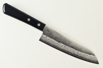 RyuSen DP Forged Damascus Santoku 170mm