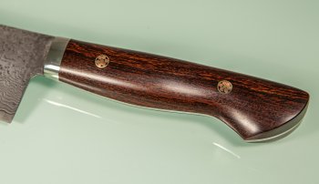 Tanaka Shigeki R2 Suminagashi Gyuto 240mm Ironwood