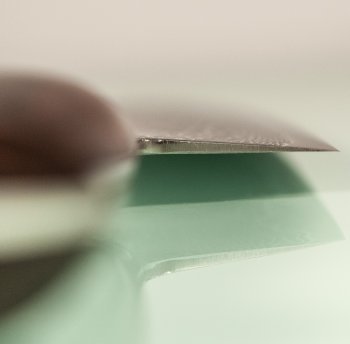 Tanaka Shigeki R2 Suminagashi Gyuto 240mm Ironwood