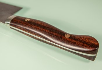 Tanaka Shigeki R2 Suminagashi Gyuto 240mm Ironwood