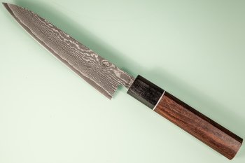 Tanaka Shigeki R2 Damascus Wa-Petty 135mm Deluxe