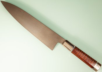 Shoichi Hashimoto Coreless Twisted Wa-Gyuto 240mm