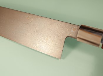 Shoichi Hashimoto Coreless Twisted Wa-Gyuto 240mm