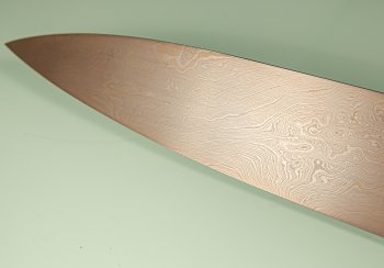 Shoichi Hashimoto Coreless Twisted Wa-Gyuto 240mm