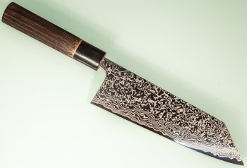 Masashi Kobo Damascus polished Wa-Bunka 185mm