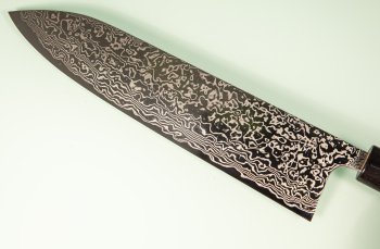 Masashi Kobo Damascus polished Wa-Gyuto 245mm