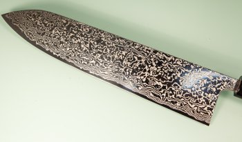 Masashi Kobo Damascus polished Wa-Gyuto 275mm