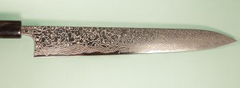 Masashi Kobo Damascus polished Wa-Sujihiki 270mm