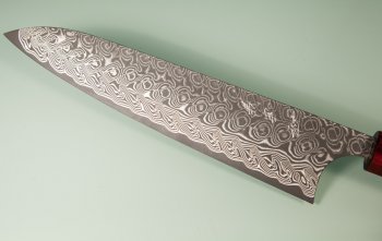 Yoshimi Kato SG2 Damascus Wa-Gyuto 185mm