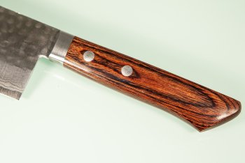 Masutani VG-10 Damast Tsuchime Nakiri 165mm brown