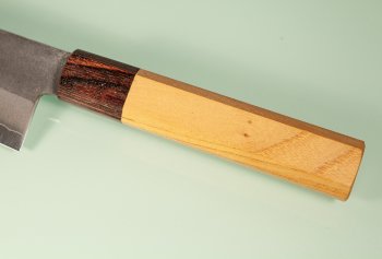 Tanaka Shigeki VG-10 Nashiji Wa-Santoku 165mm Keyaki