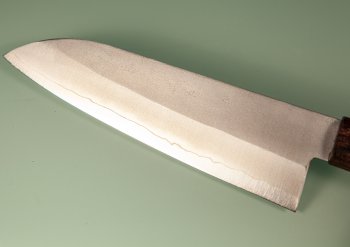 Tanaka Shigeki VG-10 Nashiji Wa-Santoku 165mm Keyaki