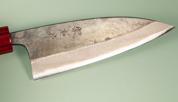 Muneishi AO2 Kurouchi Wa-Gyuto 120mm