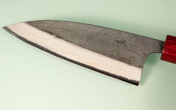 Muneishi AO2 Kurouchi Wa-Gyuto 120mm