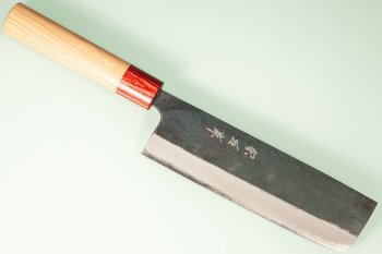 Muneishi AO2 Kurouchi Wa-Nakiri 165mm