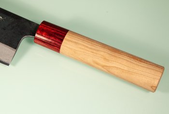 Muneishi AO2 Kurouchi Wa-Nakiri 165mm