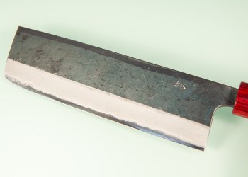 Muneishi AO2 Kurouchi Wa-Nakiri 165mm