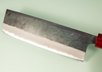 Muneishi AO2 Kurouchi Wa-Nakiri 165mm