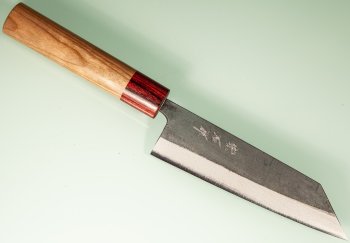 Muneishi AO2 Kurouchi Wa-Kiritsuke 150mm